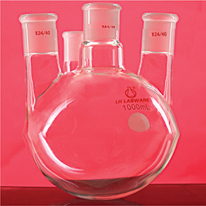 直四口圓底燒瓶 5000ml 40/50 24/40 24/40 24/40|5000ml|聯(lián)華