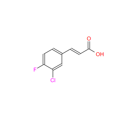 3-氯-4-氟肉桂酸,3-Chloro-4-fluorocinnaMic acid