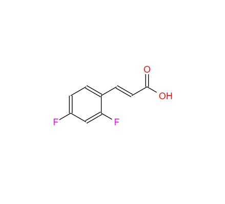 2,4-二氟肉桂酸,trans-2,4-Difluorocinnamic acid