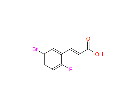 5-溴-2-氟肉桂酸,5-Bromo-2-fluorocinnamic acid