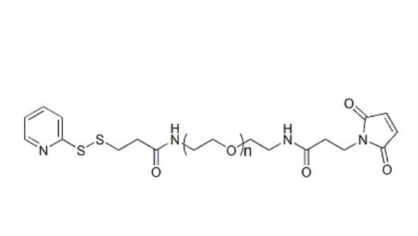 鄰吡啶基二硫化物-聚乙二醇-馬來酰亞胺,OPSS-PEG-Mal