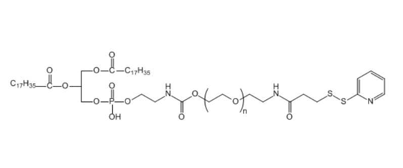 二硬脂酰基磷脂酰乙醇胺-聚乙二醇-鄰吡啶基二硫化物,DSPE-PEG-OPSS