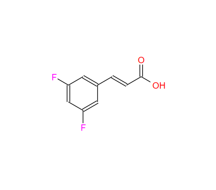 反式-3,5-二氟肉桂酸,trans-3,5-difluorocinnamic acid