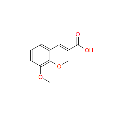 2,3-二甲氧基肉桂酸,trans-2,3-Dimethoxycinnamic acid