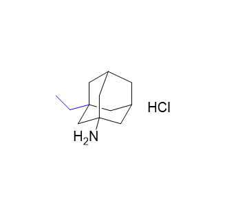美金刚杂质09,(1s,3s,5R,7S)-3-ethyladamantan-1-amine hydrochloride