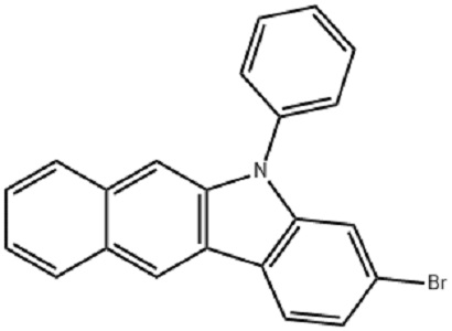 5H-Benzo[b]carbazole, 3-bromo-5-phenyl-,5H-Benzo[b]carbazole, 3-bromo-5-phenyl-