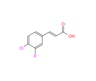 4-氯-3-氟肉桂酸,4-Chloro-3-fluorocinnamic acid