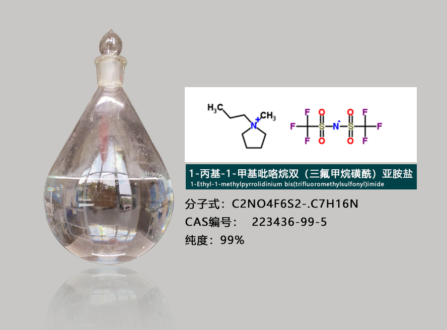 N-己基吡啶双（三氟甲烷磺酰）亚胺盐,N-hexylpyridinium bis((trifluoromethyl)sulfonyl)imide