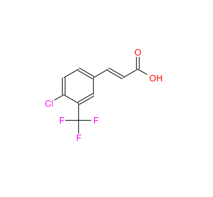 4-氯-3-氟甲基肉桂酸,4-Chloro-3-(trifluoroMethyl)cinnaMic acid