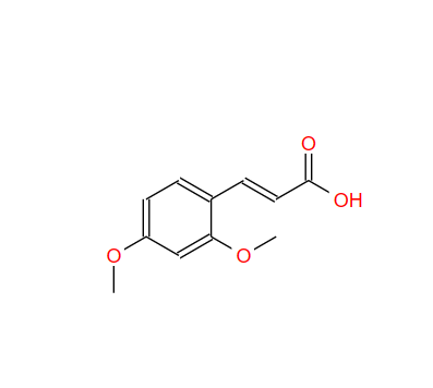 反-2,4-二甲氧基肉桂酸,trans-2,4-Dimethoxycinnamic acid