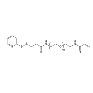 邻吡啶基二硫化物聚乙二醇-丙烯酰胺 OPSS-PEG-ACA