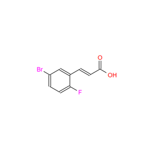 5-溴-2-氟肉桂酸,5-Bromo-2-fluorocinnamic acid