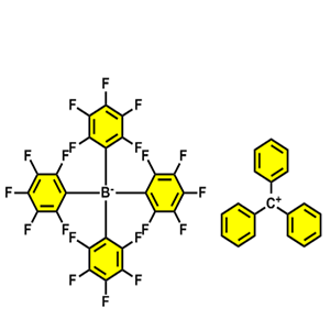 三苯碳四(五氟苯基)硼酸盐,trityl tetrakis(pentafluorophenyl)borate