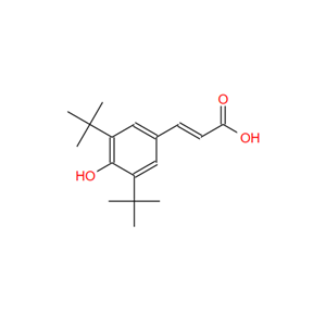 3,5-二叔丁基-4-羟基肉桂酸