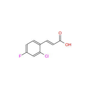 2-氯-4-氟肉桂酸