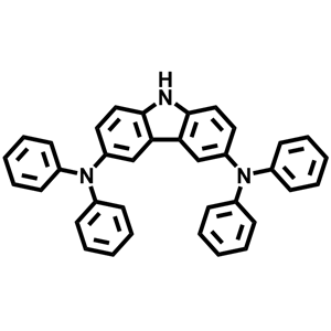 3,6-(二苯胺基)咔唑,N3,N3,N6,N6-tetraphenyl-9H-carbazole-3,6-diamine