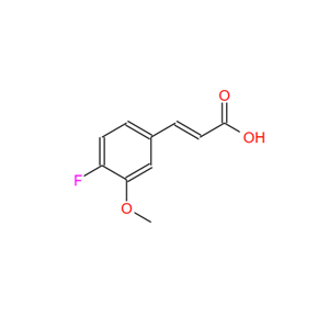 4-氟-3-甲氧基肉桂酸