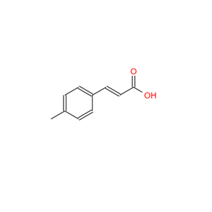 反-对甲基肉桂酸,(2E)-3-(4-methylphenyl)acrylic acid