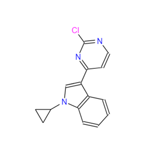 3-(2-氯嘧啶-4-基)-1-环丙基-1H-吲哚,3-(2-Chloropyrimidin-4-yl)-1-cyclopropyl-1H-indole