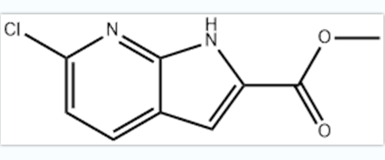 6-氯-1H-吡咯并[2,3-B]吡啶-2-甲酸甲酯,6-Chloro-1H-pyrrolo[2,3-b]pyridine-2-carboxylic acid methyl ester