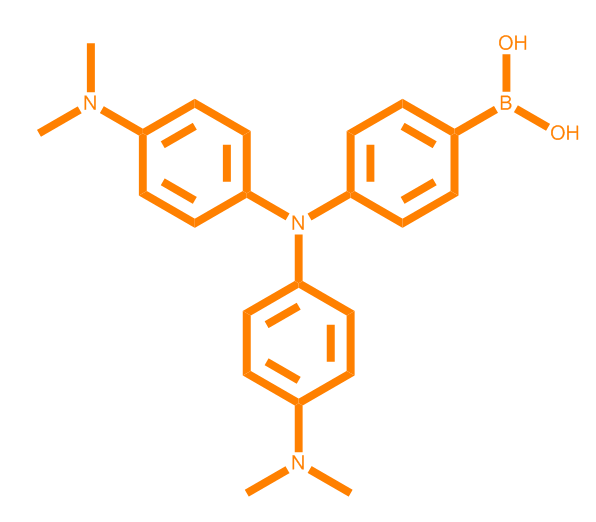 (4-(Bis(4-(dimethylamino)phenyl)amino)phenyl)boronic acid,(4-(Bis(4-(dimethylamino)phenyl)amino)phenyl)boronic acid