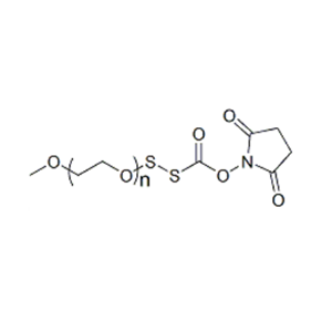 mPEG-SS-NHS 甲氧基聚乙二醇-双硫键-活性酯