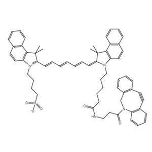 ICG-DBCO，DBCO-ICG，吲哚菁绿-二苯基环辛炔