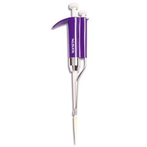 不锈钢柱塞 紫色五档可调 5-5000ul 耐化学腐蚀性移液器,Stainless steel plunger, purple, 5-range adjustable, 5-5000ul chemical resistant pipette