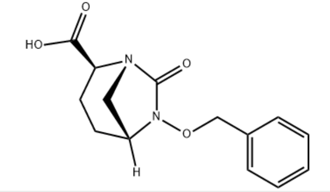 (1R,2S,5R)-6-(苄氧基)-7-氧代-1,6-二氮杂双环[3.2.1]辛烷-2-羧酸,(1R, 2S, 5R) -6- (benzyloxy) -7-oxo-1,6-diazabicyclo [3.2.1] octane-2-carboxylic acid