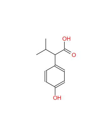 2-(4-羟基苯基)-3-甲基丁酸,2-(P-HYDROXYPHENYL)ISOVALERIC ACID