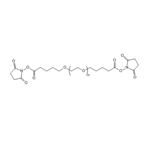 琥珀酰亚胺戊酸酯-聚乙二醇-琥珀酰亚胺戊酸酯,SVA-PEG-SVA
