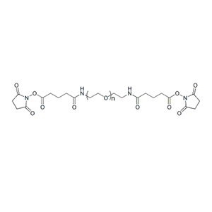 GAS-PEG-GAS 二戊二酰胺琥珀酰亚胺酯基聚乙二醇