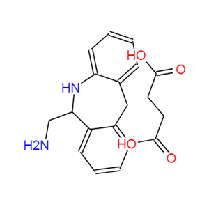 依匹斯汀-6（琥珀酸）,6-(AMINOMETHYL)-6,11-DIHYDRO-5H-DIBENZ(B.E) AZPINE SUCCINATE