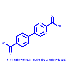 5-(4-羧基苯基)-嘧啶-2-甲酸