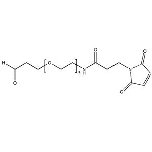 MAL-PEG-CHO，马来酰亚胺-聚乙二醇-醛基，MAL-PEG-aldehyde