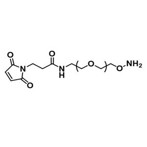 MAL-PEG-Aminooxy，Aminooxy-PEG-MAL，马来酰亚胺-聚乙二醇-羟胺