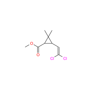 3-(2,2-二氯乙烯基)-2,2-二甲基环丙基羧酸甲基酯,METHYL 3-(2,2-DICHLOROVINYL)-2,2-DIMETHYL-(1-CYCLOPROPANE)CARBOXYLATE