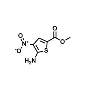 4-硝基-5-氨基噻吩-2-甲酸甲酯