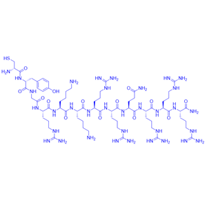 细胞穿膜肽Cys-TAT(47-57)/583836-55-9/鸿肽生物多肽合成