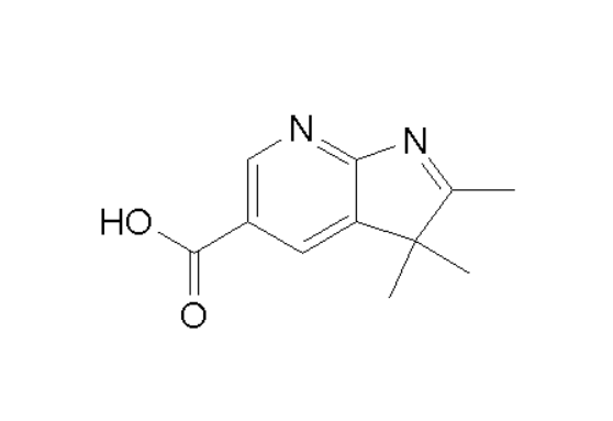 2,3,3-trimethyl-3H-pyrrolo[2,3-b]pyridine-5-carboxylic acid,2,3,3-trimethyl-3H-pyrrolo[2,3-b]pyridine-5-carboxylic acid