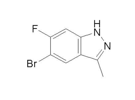 5-Bromo-6-fluoro-3-methyl-1H-indazole,5-Bromo-6-fluoro-3-methyl-1H-indazole