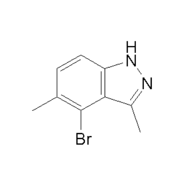 4-bromo-3,5-dimethyl-1H-indazole,4-bromo-3,5-dimethyl-1H-indazole