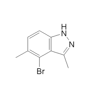 4-bromo-3,5-dimethyl-1H-indazole,4-bromo-3,5-dimethyl-1H-indazole