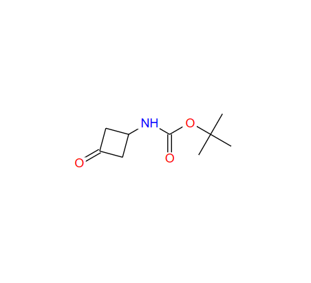 3-氧代环丁基氨基甲酸叔丁酯,Carbamic acid, (3-oxocyclobutyl)-, 1,1-dimethylethyl ester (9CI)