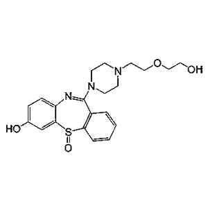 喹硫平亚砜 7-羟基代谢物,Quetiapine Sulfoxide 7-Hydroxy Metabolite