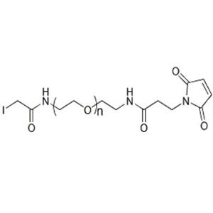 碘乙酰基-聚乙二醇-马来酰亚胺,Iodoacetyl-PEG-Maleimide;IA-PEG-Mal