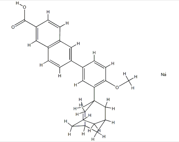 阿达帕林钠,Adapalene sodium salt