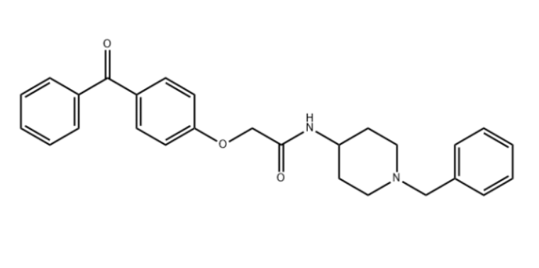 2-(4-苯甲酰苯氧基)-N-(1-芐基哌啶-4-基)乙酰胺,SC-396658