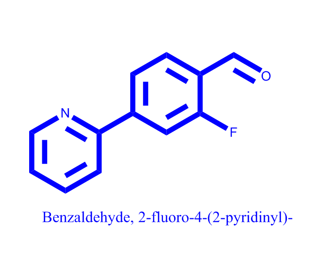 2-氟-4-(吡啶-2-基)苯甲醛,Benzaldehyde, 2-fluoro-4-(2-pyridinyl)-