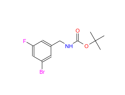 3-溴-5-氟苄基氨基甲酸叔丁酯,5-Bromo-3-fluoro-N-boc-benzylamine